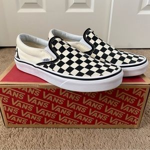 Vans Classic Slip-On Black & White Checkerboard